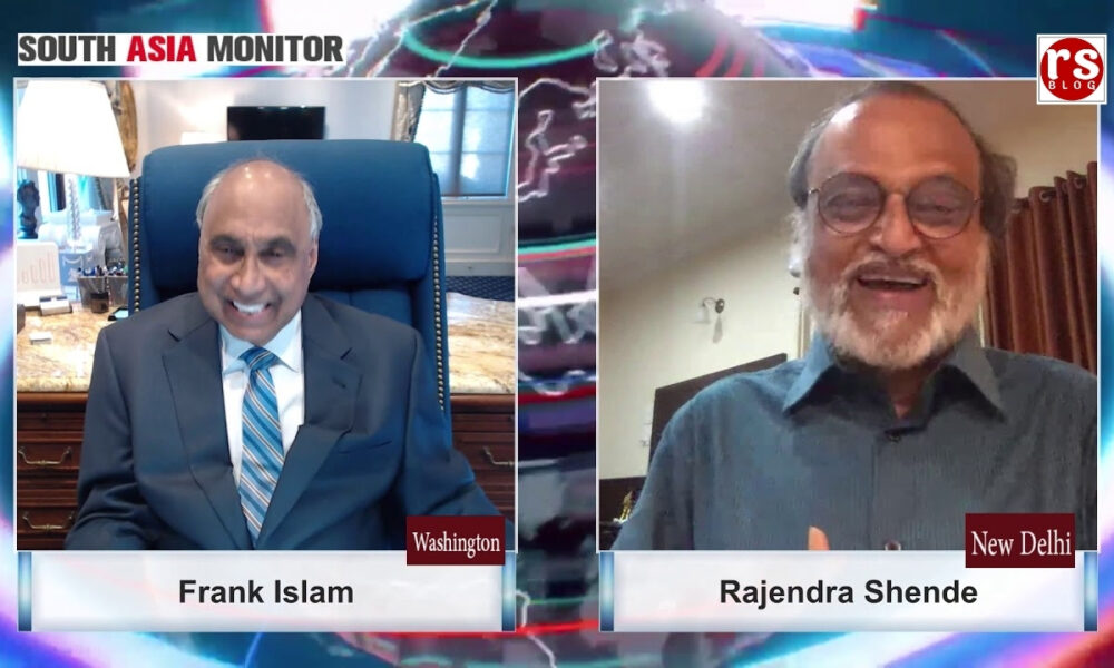 Frank Islam in conversation with Rajendra Shende, environmentalist